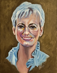 Self Portrait - (c)2024 Lauren Parish Art