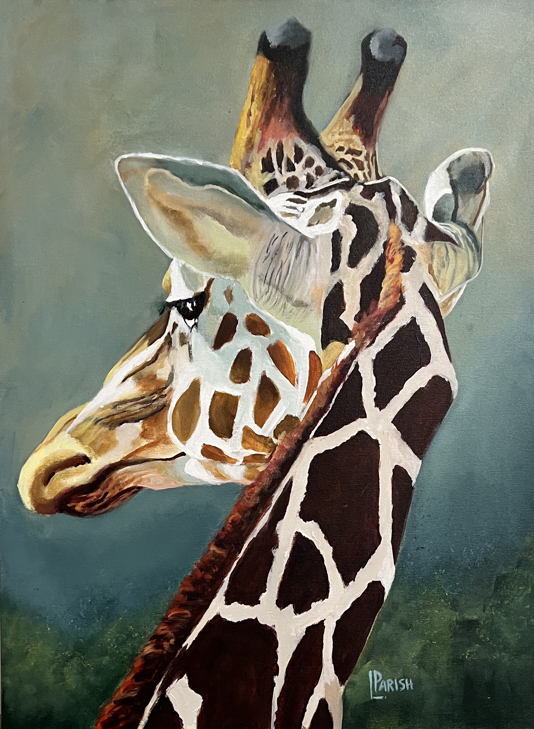 “Giraffe” - (c)2023 Lauren Parish Art