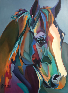 Horse With No Name - (c)2023 Lauren Parish Art