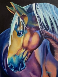 “Horse of a Different Color” - (c)2023 Lauren Parish Art