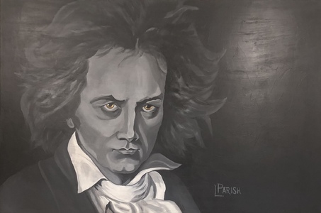 “Beethoven” - (c)2024 Lauren Parish Art