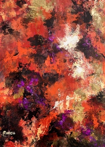 “Violet in Ashes” - (c)2026 Lauren Parish Art