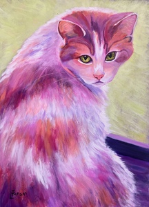 “Thelma in Pink” - (c)2026 Lauren Parish Art